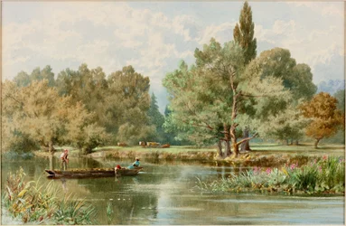 Scène de rivière